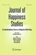 Journal of Happiness Studies 4/2012