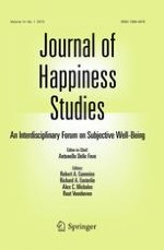 Journal of Happiness Studies 1/2013