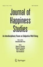 Journal of Happiness Studies 2/2013