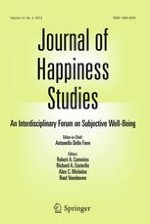 Journal of Happiness Studies 3/2013