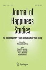 Journal of Happiness Studies 5/2013
