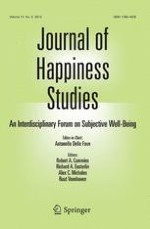 Journal of Happiness Studies 6/2013