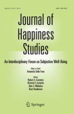 Journal of Happiness Studies 2/2014