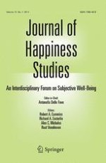 Journal of Happiness Studies 4/2014