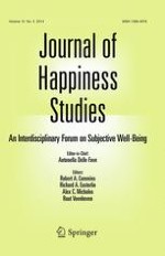 Journal of Happiness Studies 5/2014