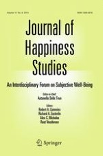 Journal of Happiness Studies 6/2014