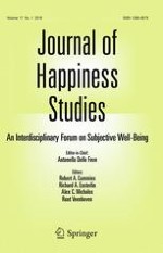 Journal of Happiness Studies 1/2016