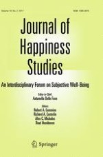 Journal of Happiness Studies 2/2017