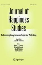 Journal of Happiness Studies 2/2018