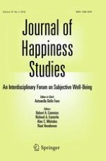 Journal of Happiness Studies 4/2018