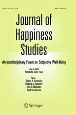 Journal of Happiness Studies 5/2018
