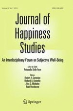 Journal of Happiness Studies 7/2018