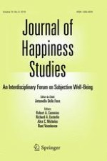 Journal of Happiness Studies 8/2018