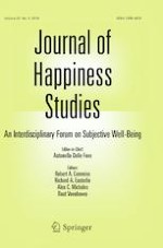 Journal of Happiness Studies 3/2019