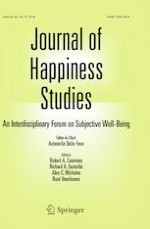 Journal of Happiness Studies 8/2019