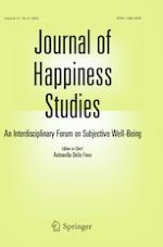 Journal of Happiness Studies 6/2020