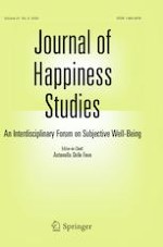 Journal of Happiness Studies 8/2020