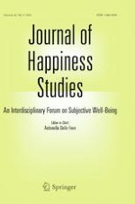 Journal of Happiness Studies 3/2021