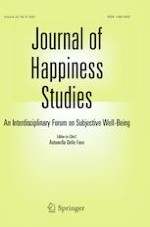 Journal of Happiness Studies 8/2021