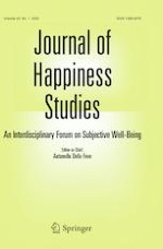 Journal of Happiness Studies 1/2022
