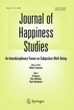 Journal of Happiness Studies 2/2006