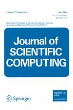 Journal of Scientific Computing 1-3/2006