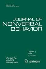 Journal of Nonverbal Behavior 1/2006