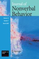 Journal of Nonverbal Behavior 1/2009