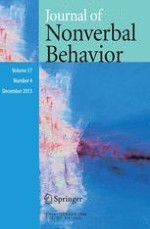 Journal of Nonverbal Behavior 4/2013