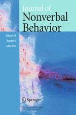 Journal of Nonverbal Behavior 2/2015