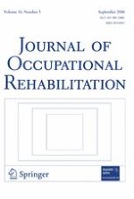 Journal of Occupational Rehabilitation 3/2006