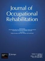 Journal of Occupational Rehabilitation 2/2011
