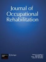 Journal of Occupational Rehabilitation 4/2012