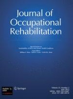 Journal of Occupational Rehabilitation 2/2013