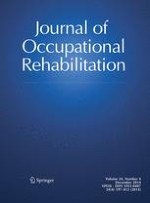 Journal of Occupational Rehabilitation 4/2014