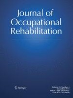Journal of Occupational Rehabilitation 4/2015