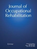 Journal of Occupational Rehabilitation 3/2016