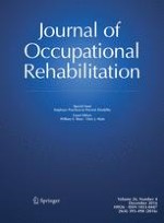 Journal of Occupational Rehabilitation 4/2016