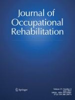 Journal of Occupational Rehabilitation 2/2017