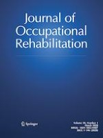 Journal of Occupational Rehabilitation 1/2020