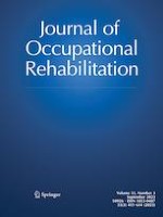 Journal of Occupational Rehabilitation 3/2023