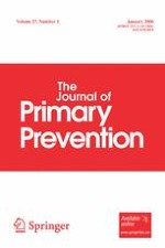 The Journal of Primary Prevention 1/2006