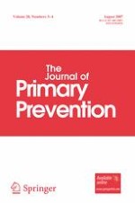 The Journal of Primary Prevention 3-4/2007
