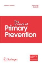 Journal of Prevention 1/2009