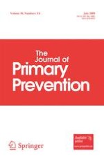 Journal of Prevention 3-4/2009