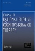 Journal of Rational-Emotive & Cognitive-Behavior Therapy 1/2013