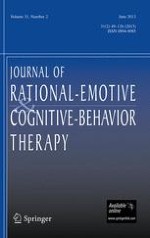 Journal of Rational-Emotive & Cognitive-Behavior Therapy 2/2013