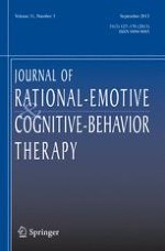 Journal of Rational-Emotive & Cognitive-Behavior Therapy 3/2013