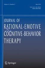 Journal of Rational-Emotive & Cognitive-Behavior Therapy 2/2014