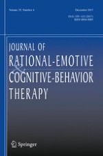 Journal of Rational-Emotive & Cognitive-Behavior Therapy 4/2017